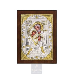 Silver Icon, Agritelis Sacred Artifacts, ieraskevi.com,  Virgin Mary the Expectant 23 x 17cm