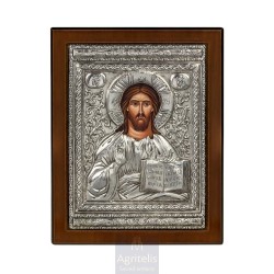 Silver Icon, Agritelis Sacred Artifacts, ieraskevi.com,  Virgin Mary the Expectant 23 x 17cm