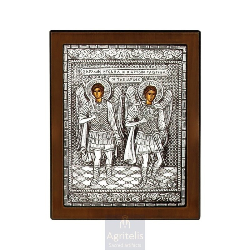 Silver Icon, Agritelis Sacred Artifacts, ieraskevi.com,  Virgin Mary the Expectant 23 x 17cm