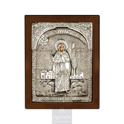 Silver Icon, Agritelis Sacred Artifacts, ieraskevi.com,  Virgin Mary the Expectant 23 x 17cm