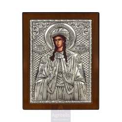 Silver Icon, Agritelis Sacred Artifacts, ieraskevi.com,  Virgin Mary the Expectant 23 x 17cm