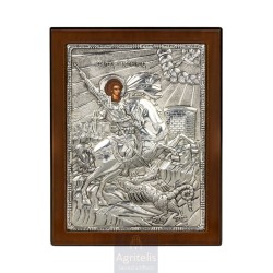 Silver Icon, Agritelis Sacred Artifacts, ieraskevi.com,  Virgin Mary the Expectant 23 x 17cm