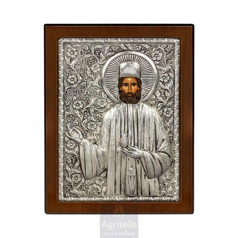 Silver Icon, Agritelis Sacred Artifacts, ieraskevi.com,  Virgin Mary the Expectant 23 x 17cm