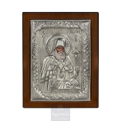 Silver Icon, Agritelis Sacred Artifacts, ieraskevi.com,  Virgin Mary the Expectant 23 x 17cm