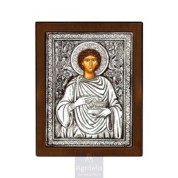 Silver Icon, Agritelis Sacred Artifacts, ieraskevi.com,  Virgin Mary the Expectant 23 x 17cm