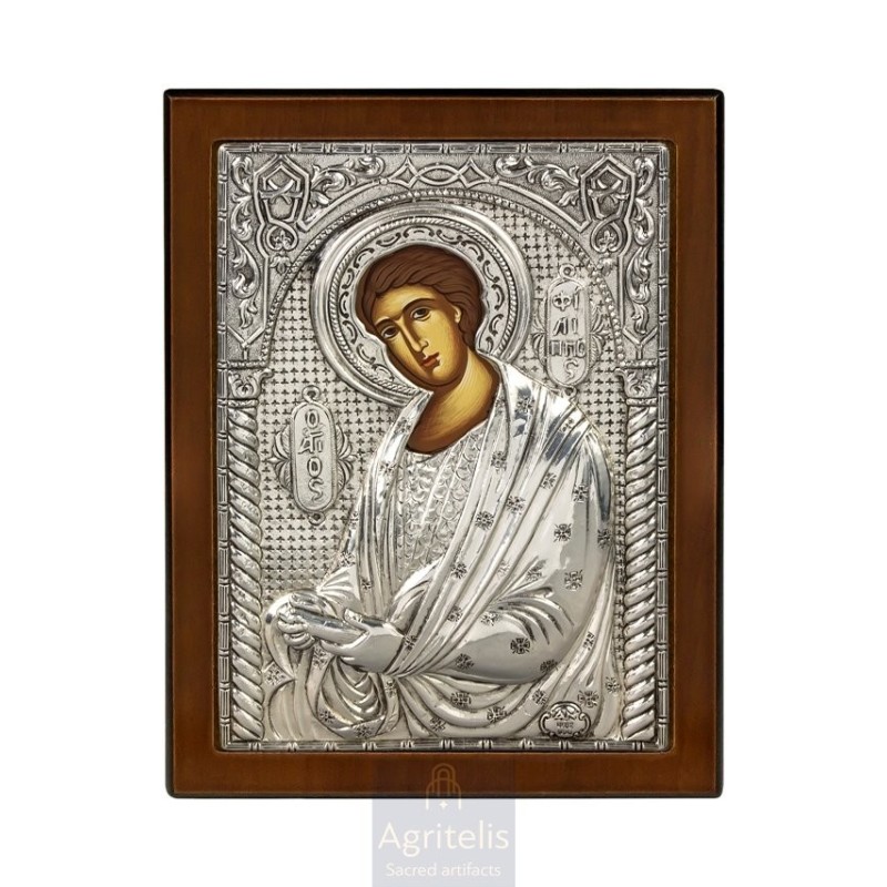 Silver Icon, Agritelis Sacred Artifacts, ieraskevi.com,  Virgin Mary the Expectant 23 x 17cm