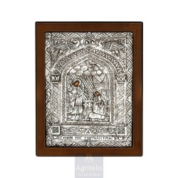 Silver Icon, Agritelis Sacred Artifacts, ieraskevi.com,  Virgin Mary the Expectant 23 x 17cm