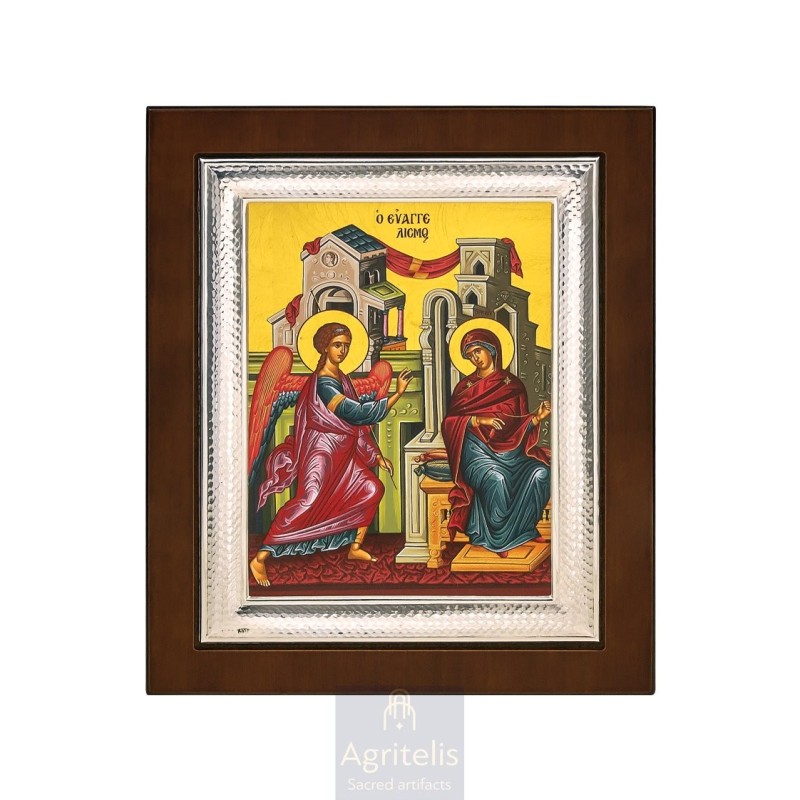 Silver Icon, Agritelis Sacred Artifacts, ieraskevi.com, Synaxis of the Twelve Apostles 26,5 x 21,5 cm