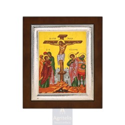 Silver Icon, Agritelis Sacred Artifacts, ieraskevi.com, Root of Jesse 26,5 x 21,5 cm