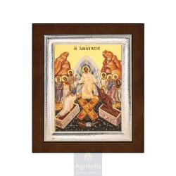 Silver Icon, Agritelis Sacred Artifacts, ieraskevi.com, Vineyard 26,5 x 21,5 cm