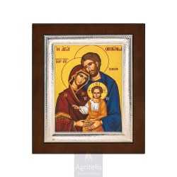 Silver Icon, Agritelis Sacred Artifacts, ieraskevi.com, Saint Matrona 26,5 x 21,5 cm