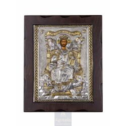 Silver Icon, Agritelis Sacred Artifacts, ieraskevi.com, High Priest 34 x 28 cm