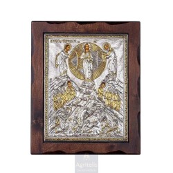 Silver Icon, Agritelis Sacred Artifacts, ieraskevi.com, Transfiguration 34 x 28 cm