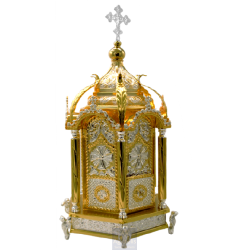 Tabernacle, Gold Plated Tabernacle, Tabernacle, Agritelis, Church Supplies, ieraskevi.com