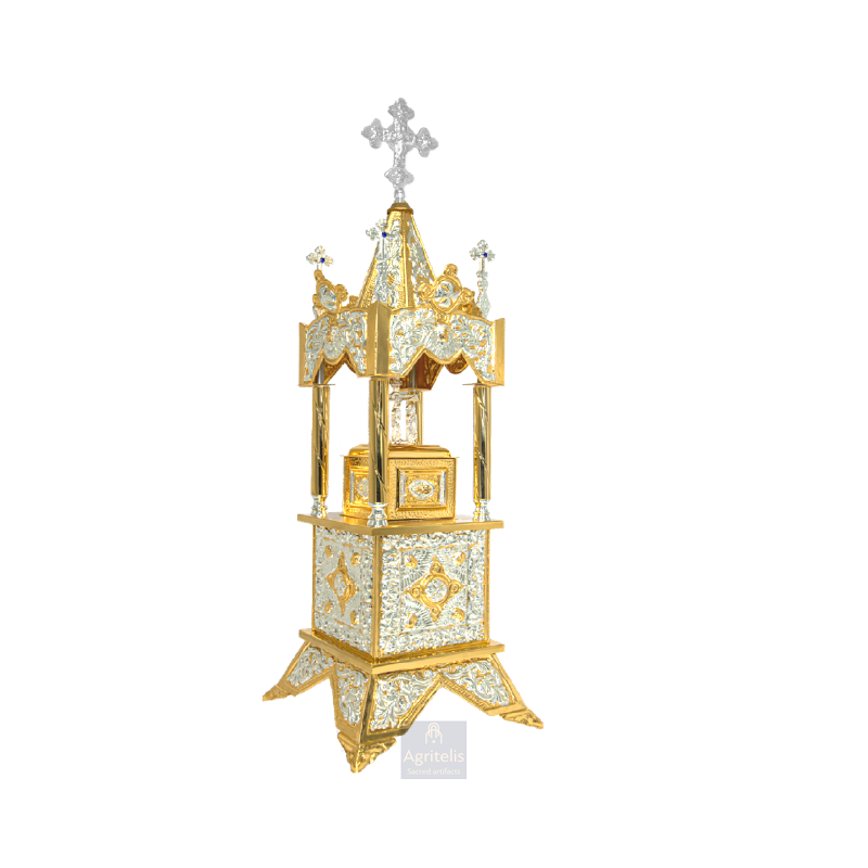 Tabernacle Silver and Gold plated