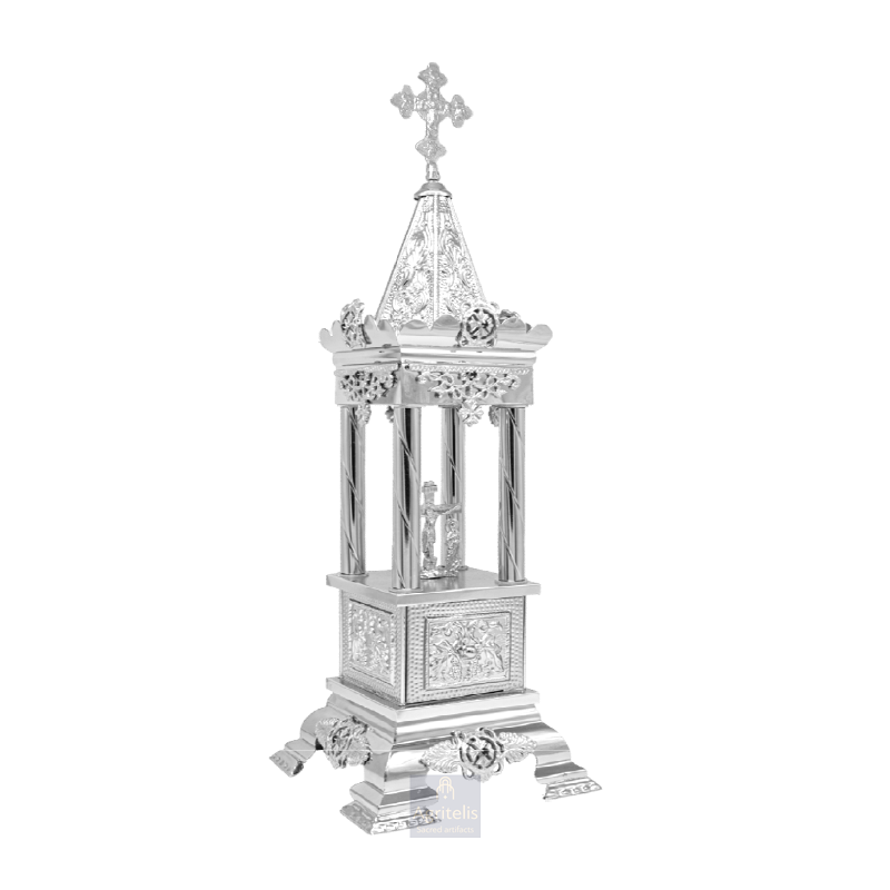 Tabernacle, Gold Plated Tabernacle, Enameled Tabernacle, Agritelis, Church Supplies, ieraskevi.com