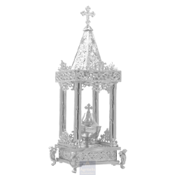 Tabernacle, Gold Plated Tabernacle, Enameled Tabernacle, Agritelis, Church Supplies, ieraskevi.com