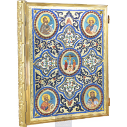 Gospel, Gold Plated Gospel, Enameled Gospel, Agritelis, Church Supplies, ieraskevi.com