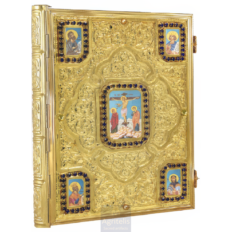 Gospel, Gold Plated Gospel, Αgritelis, Church Supplies, ieraskevi.com