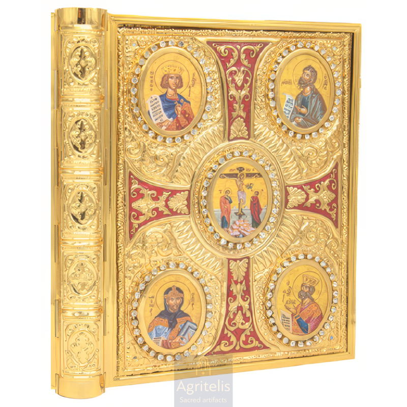 Gospel, Gold Plated Gospel, Enameled Gospel, Agritelis, Church Supplies, ieraskevi.com