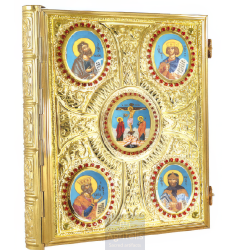 Gospel, Gold Plated Gospel, Enameled Gospel, Agritelis, Church Supplies, ieraskevi.com