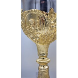 Chalice Set Silver and Gold plated