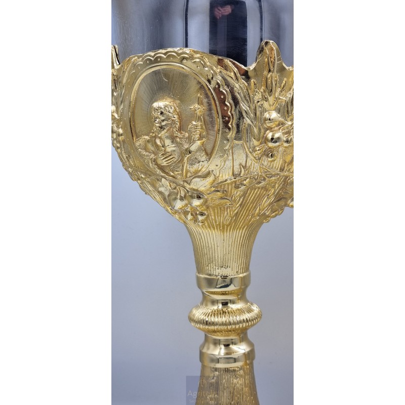 Chalice Set Silver and Gold plated