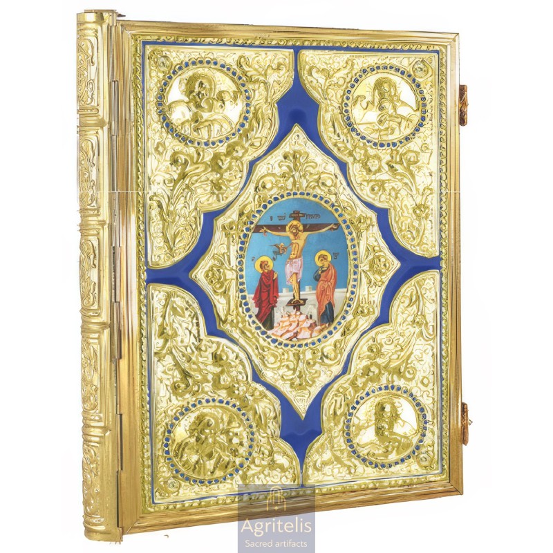 Enameled Tabernacle Brass Gold Plated