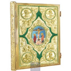 Enameled Tabernacle Brass Gold Plated